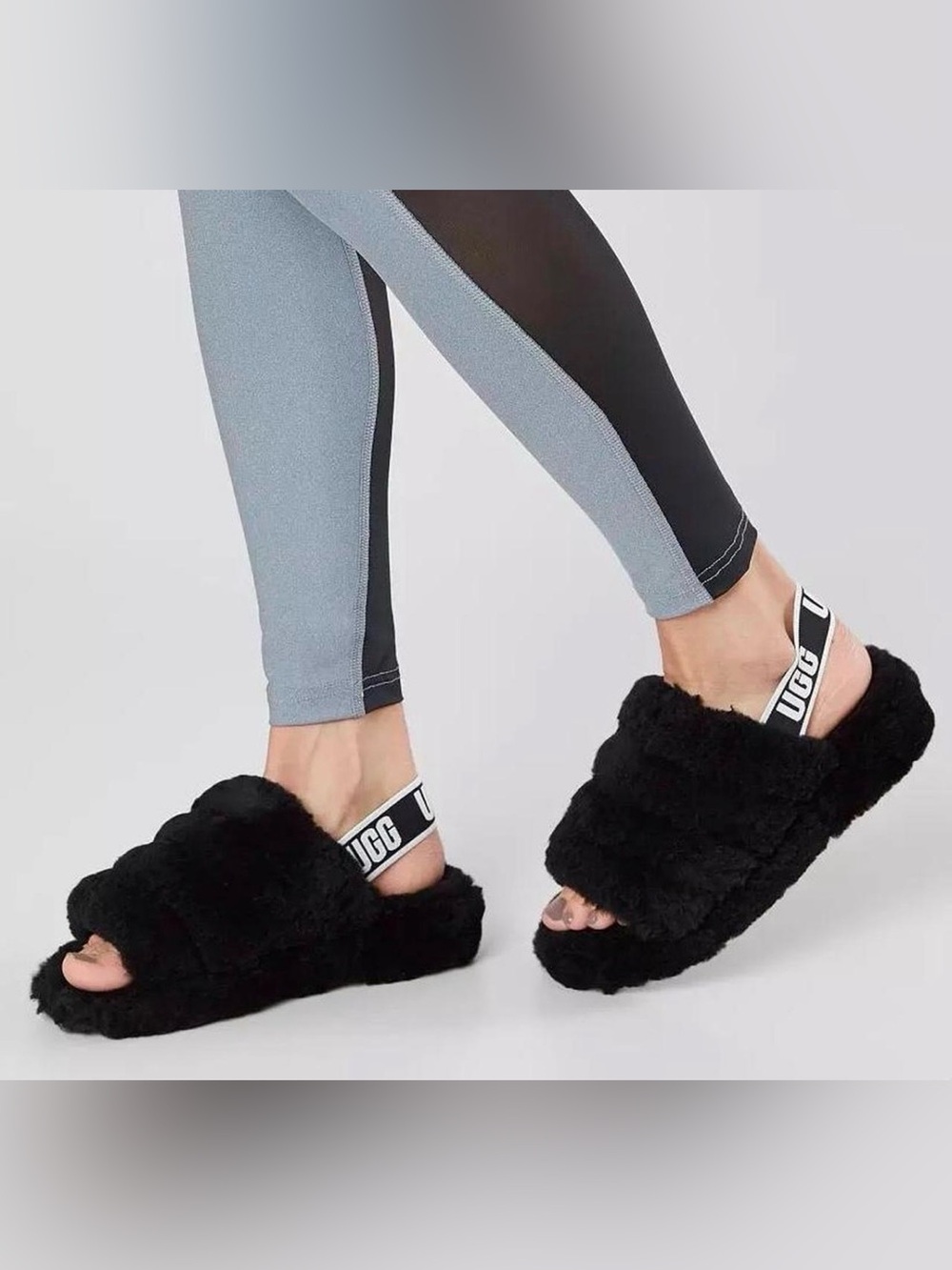 UGG Fluff Yeah Slide Sandals size 8
